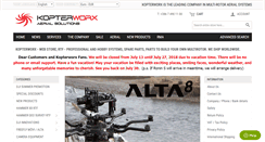 Desktop Screenshot of kopterworx.com